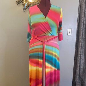 Sorbert Rainbow Maxi Dress